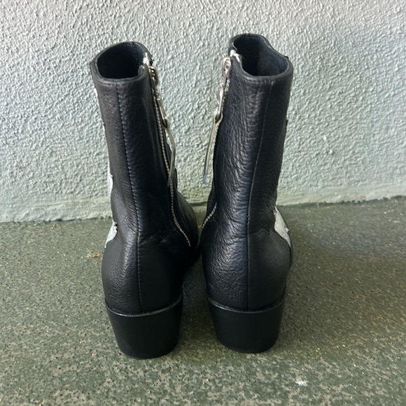 Modern Vice The Original Bolt Boots David Bowie Ziggy Stardust 70's Vibes 5.5 - Picture 4 of 9